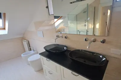 The main bathroom
