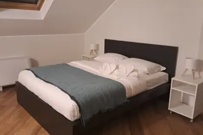 One of the three double bedrooms